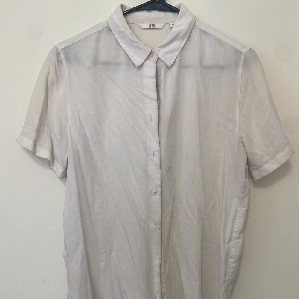 Uniqlo Rayon Button Down Shirt